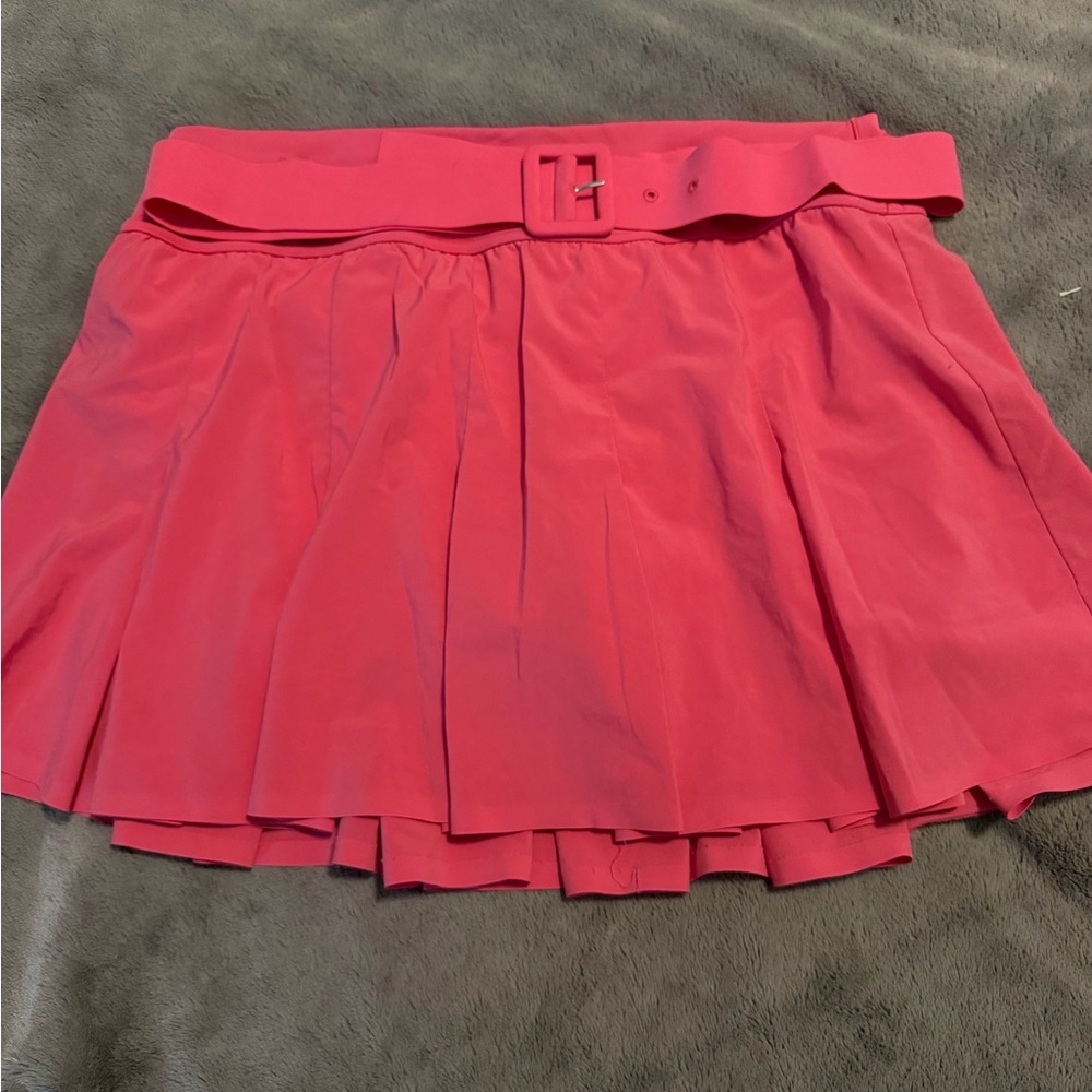 Offline by Aerie Women's Pink Pleated Skirt